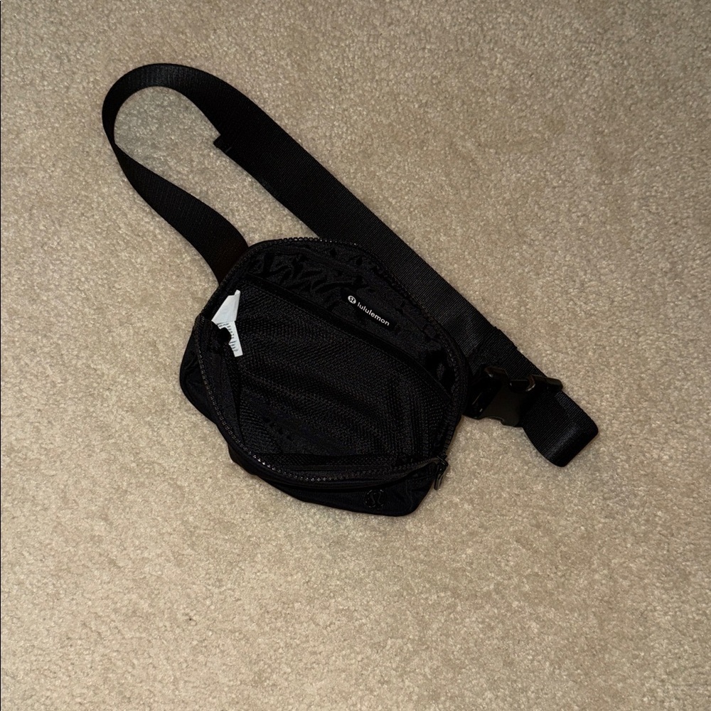 Black Womens Belt Bag - Picture 5 of 16